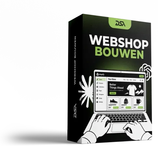 Doos van cursus Webshop Bouwen